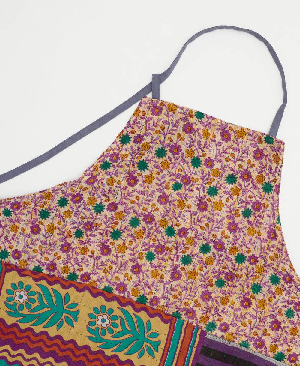 Kantha Bib Apron - No. 250107
