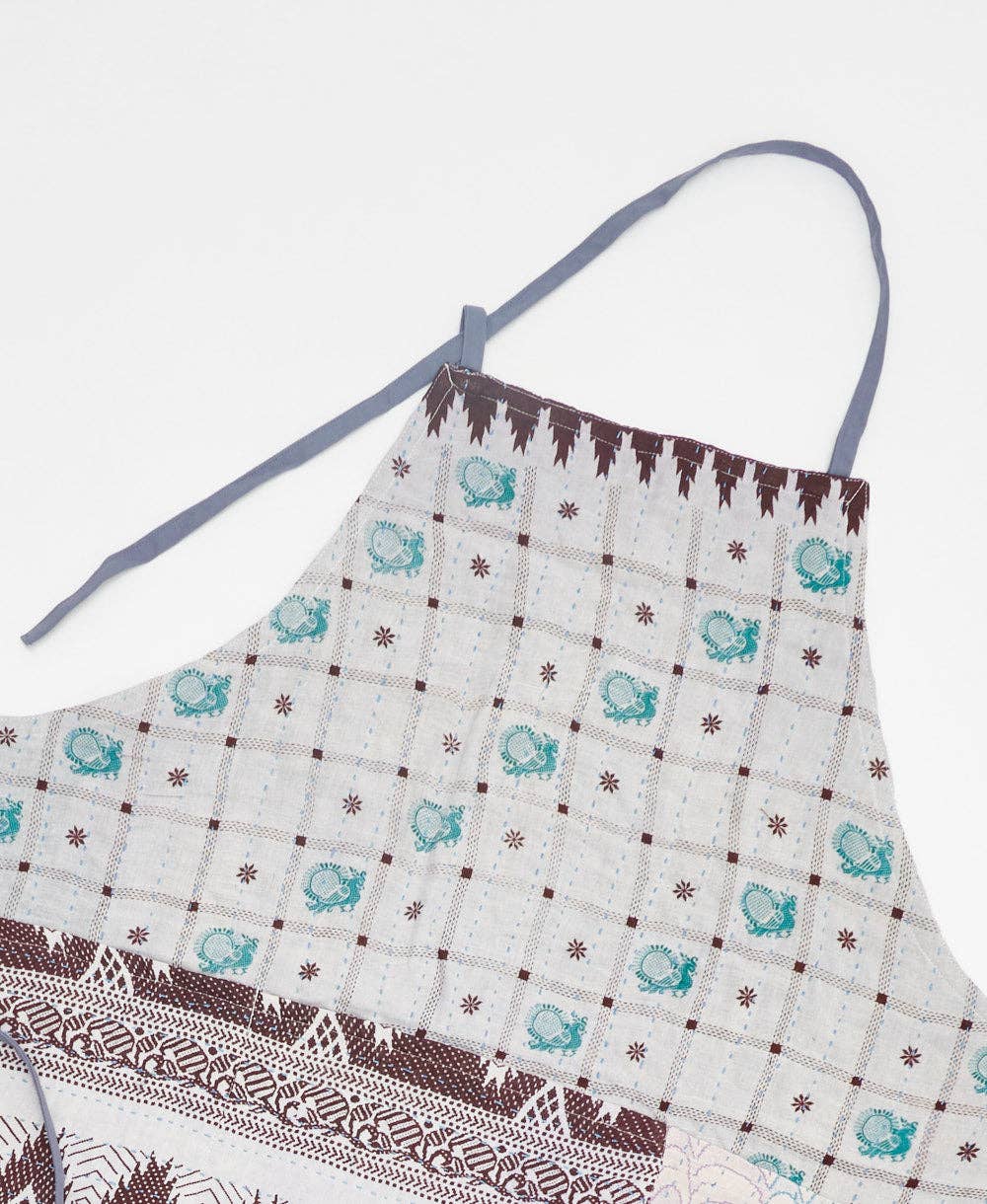Kantha Bib Apron - No. 240402