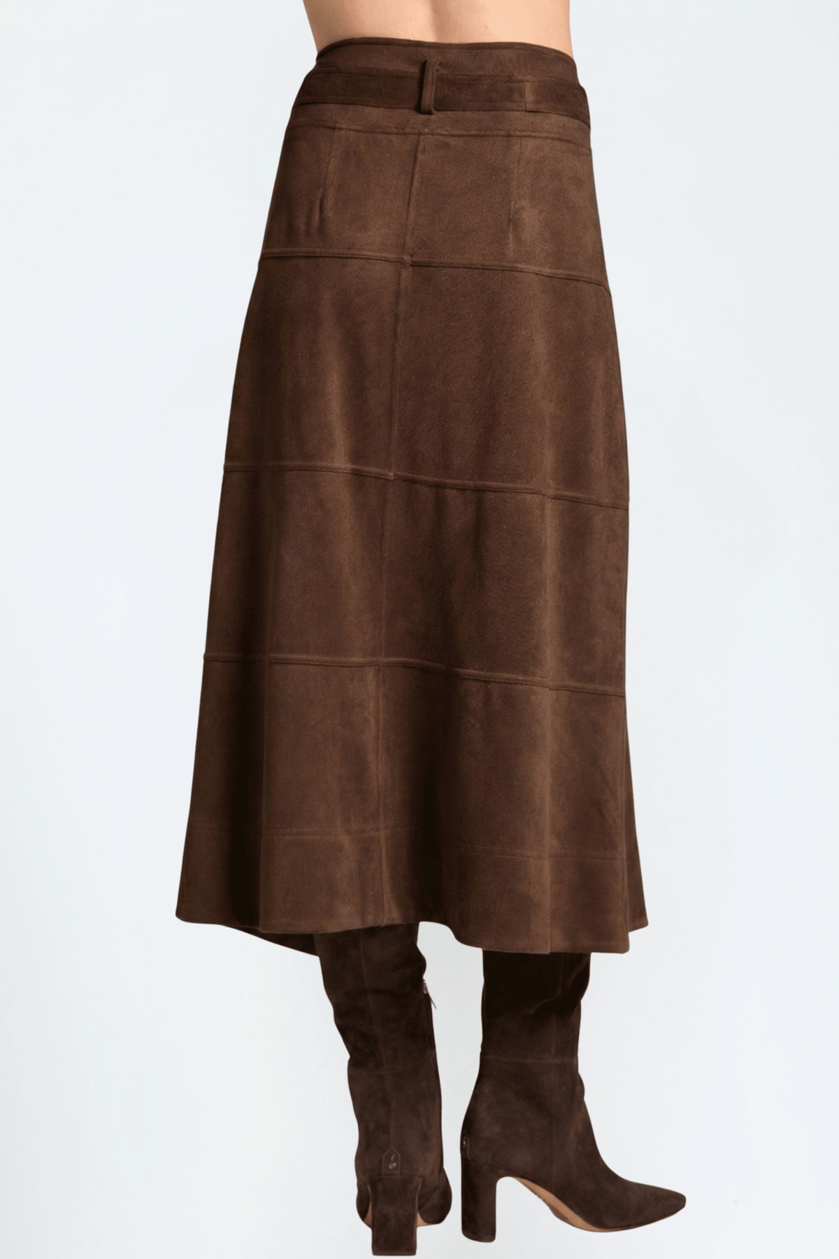 Vegan Suede Skirt