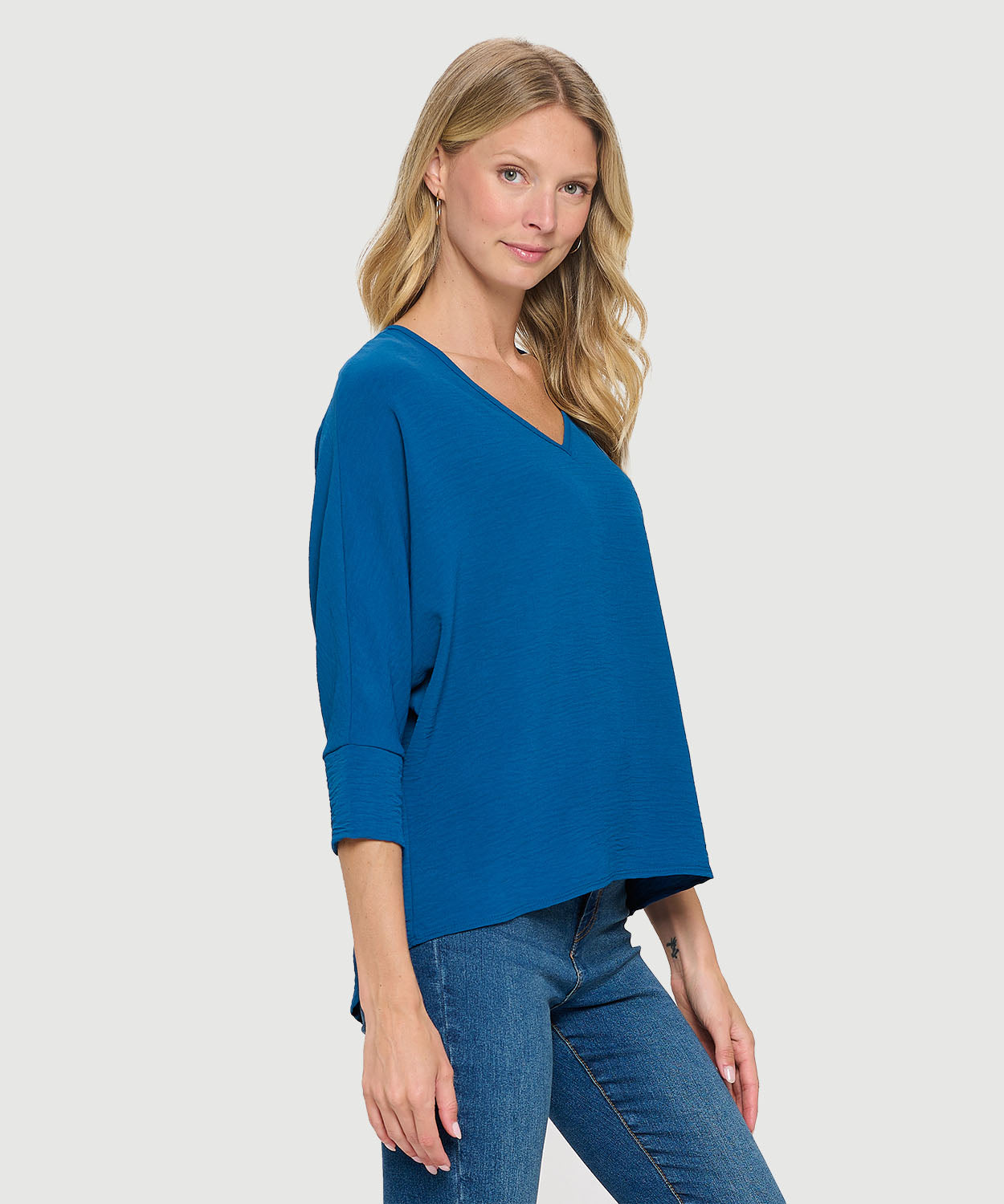 V Neck Top MS1915AF