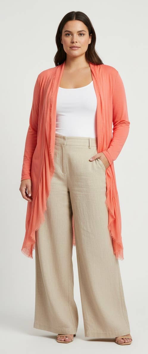 Silk and Viscose Cardigan 
No Tariffs Will Be Ad
