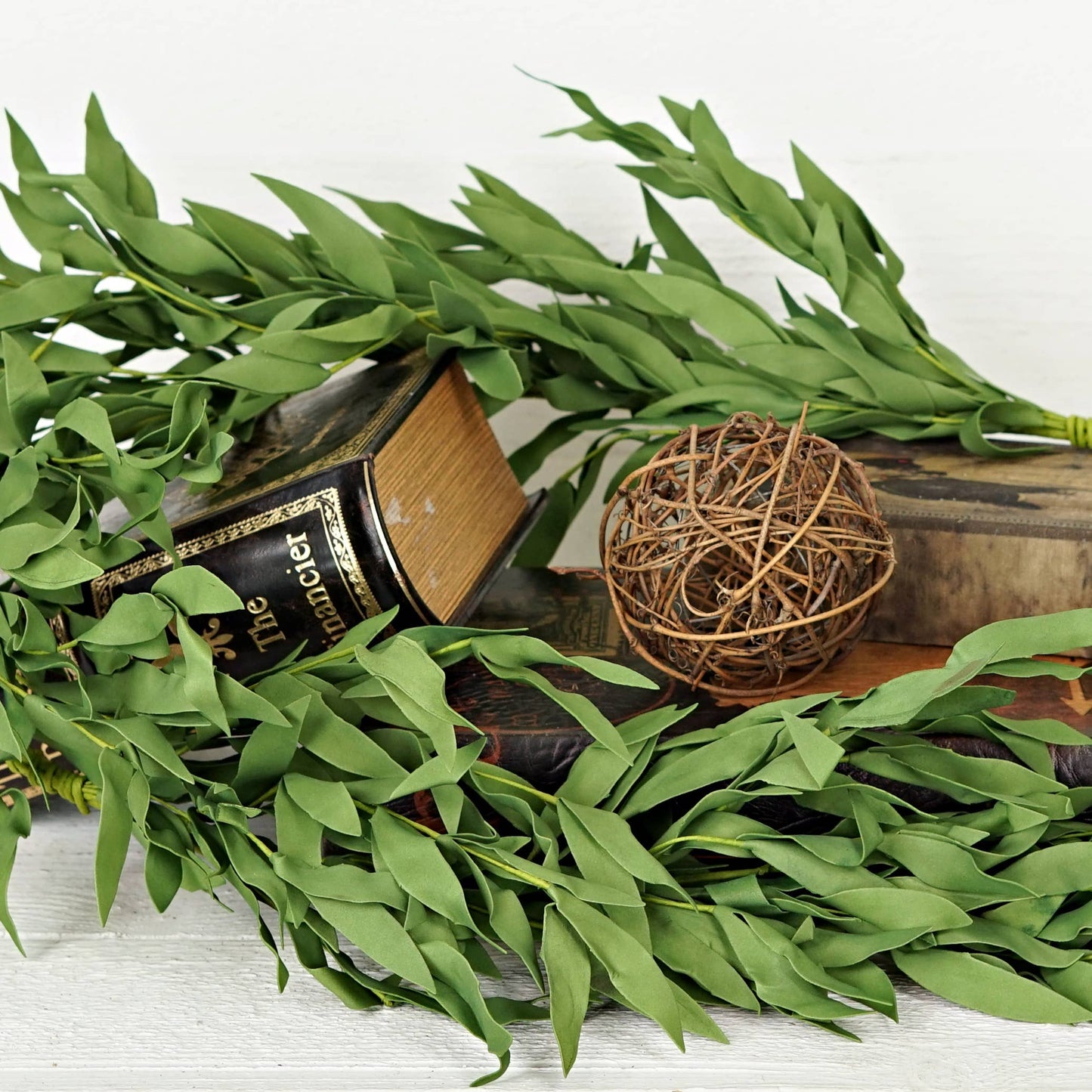 550238- Green Herb Leaves-4ft Garland