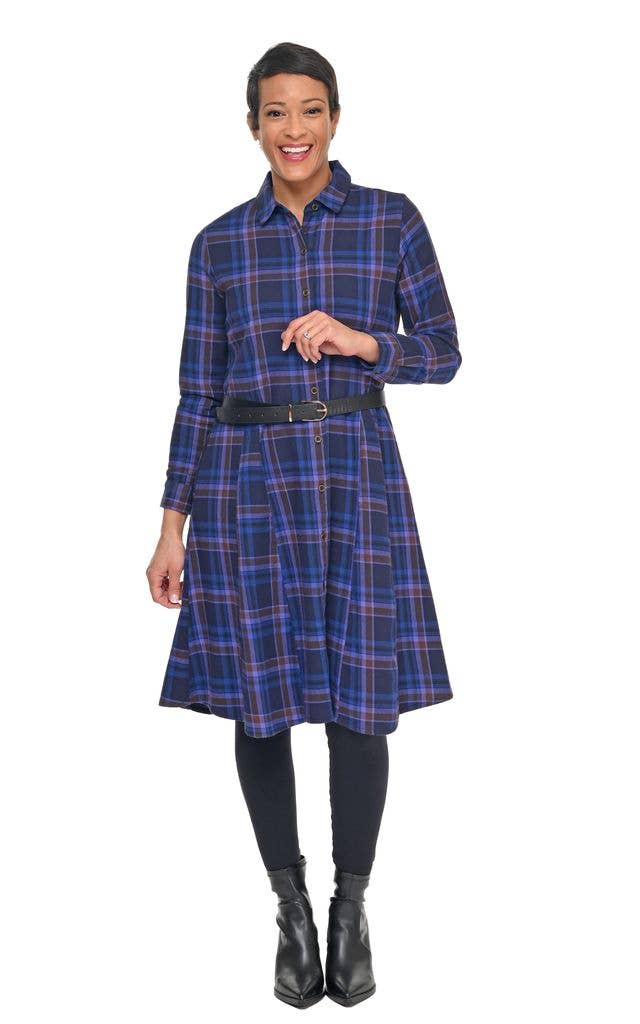 CV1208 Sheridan Dress in Munich Flannel*