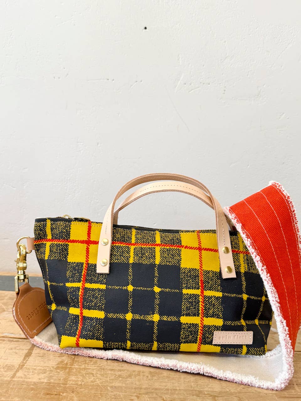 Tartan Plaid Large Satchel