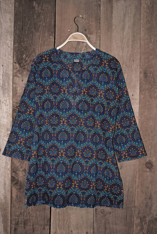 Ladies Cotton Kurti Tunic 01240 (XS, S, XL)