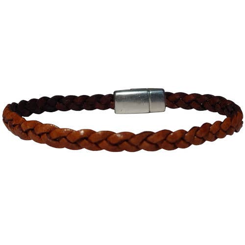 Men's Braided Leather Bracelet, Women's Bracelet, Accent