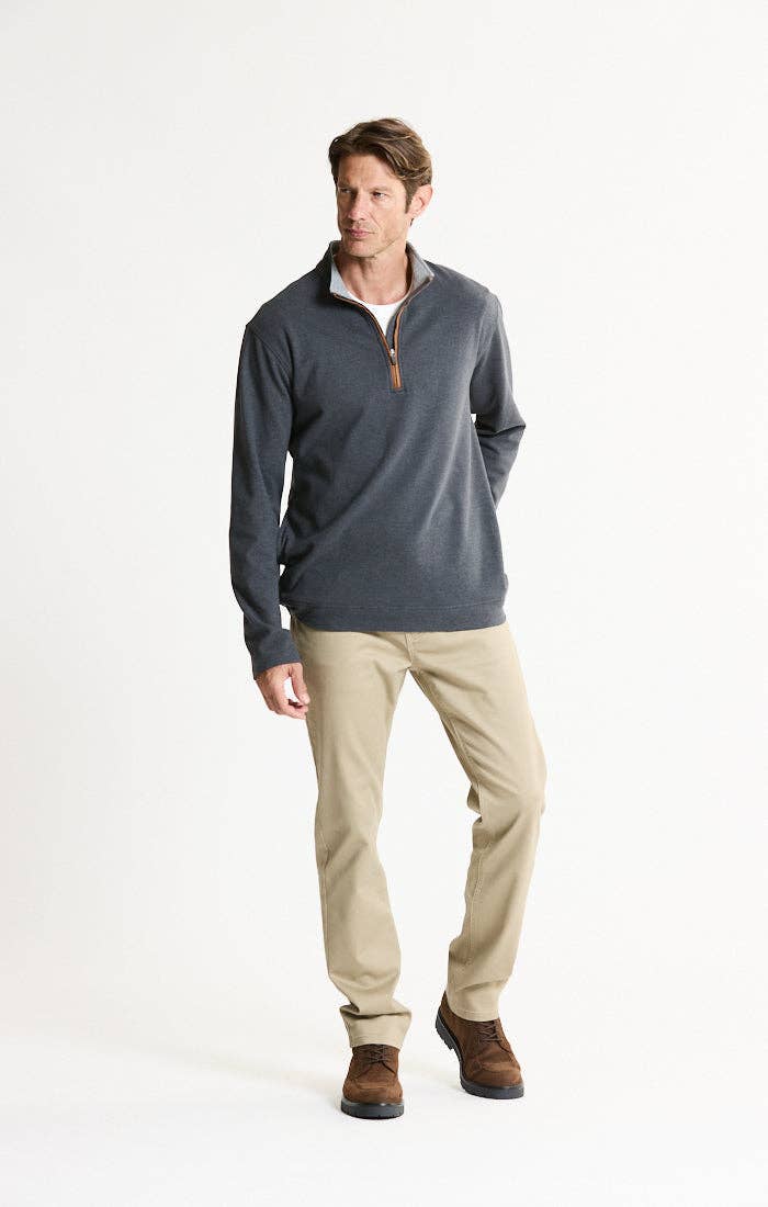 Ultra Soft Heather Pullover Quarter Zip