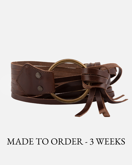 MADE TO ORDER Frida | Multi-Strap Leather Waist Belt