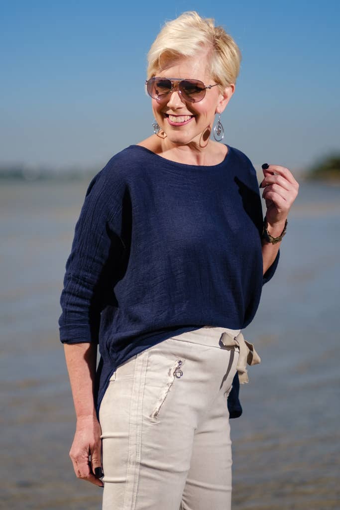 Noa Long Sleeve Raglan Top (BLS116)