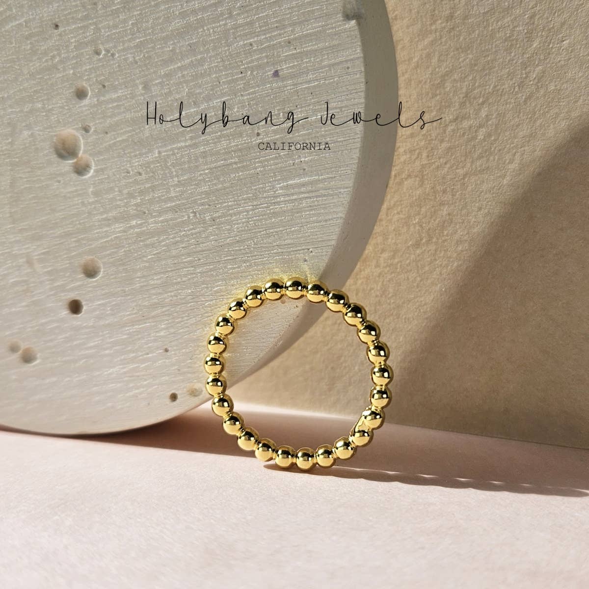 BEADED RING - R-F1128