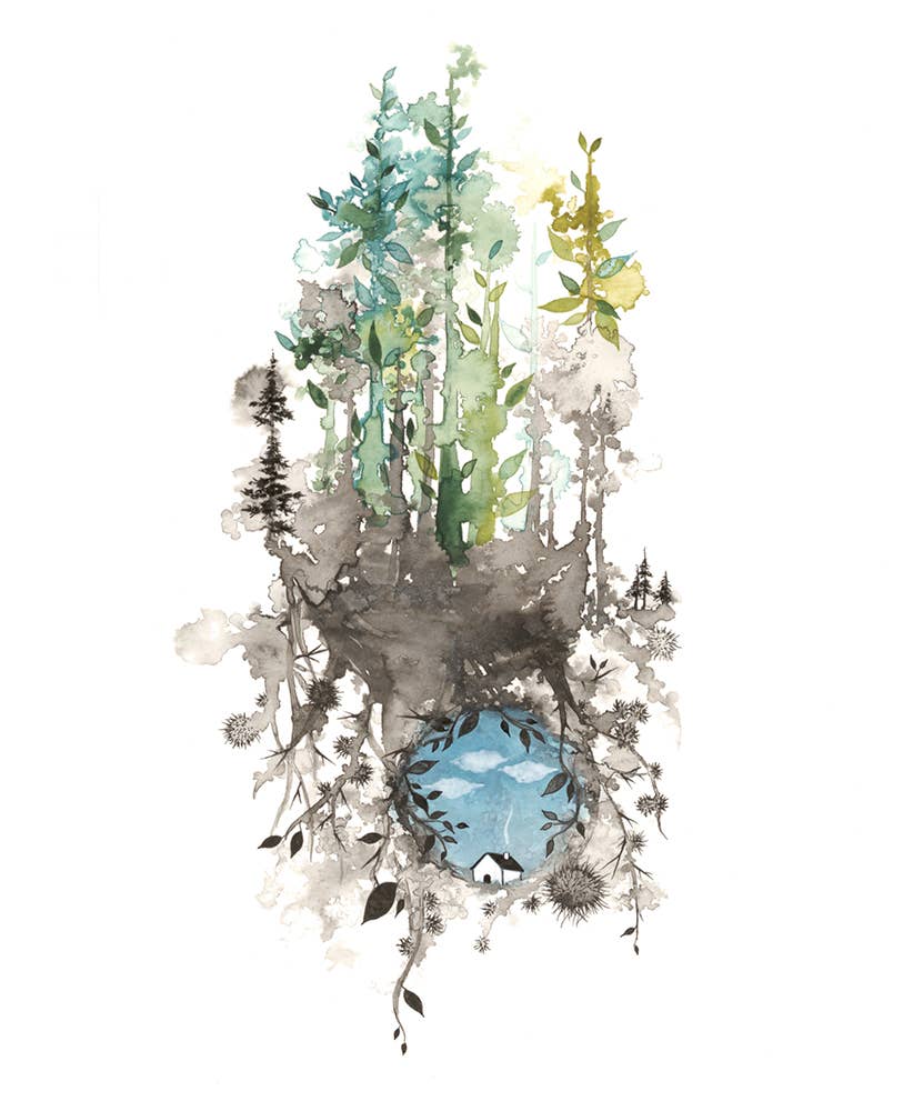 Blue Skies Forever - Greeting Card