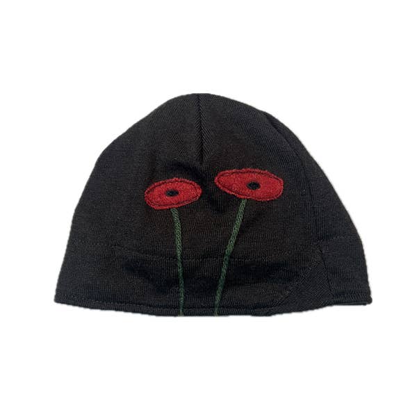 Wool Hat-Oval Poppy