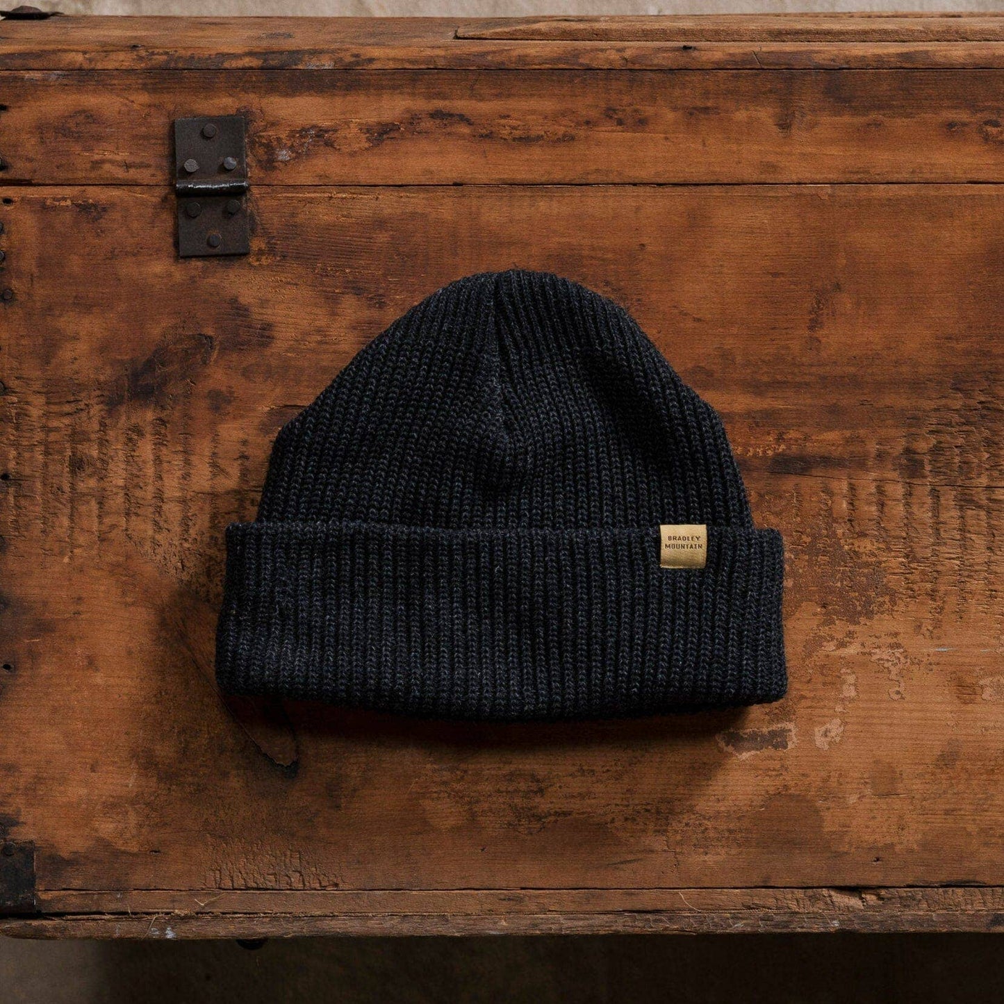 Wool Watch Cap - Obsidian