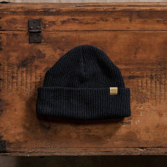 Wool Watch Cap - Obsidian
