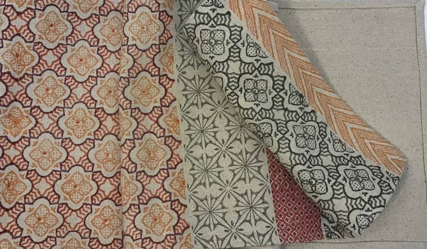 Table Runner 80"  Porto Tile Multi