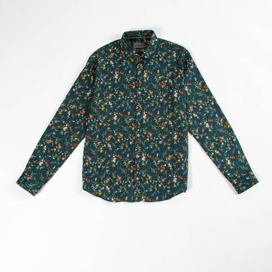 Ditzy Floral Long Sleeve Woven Shirt