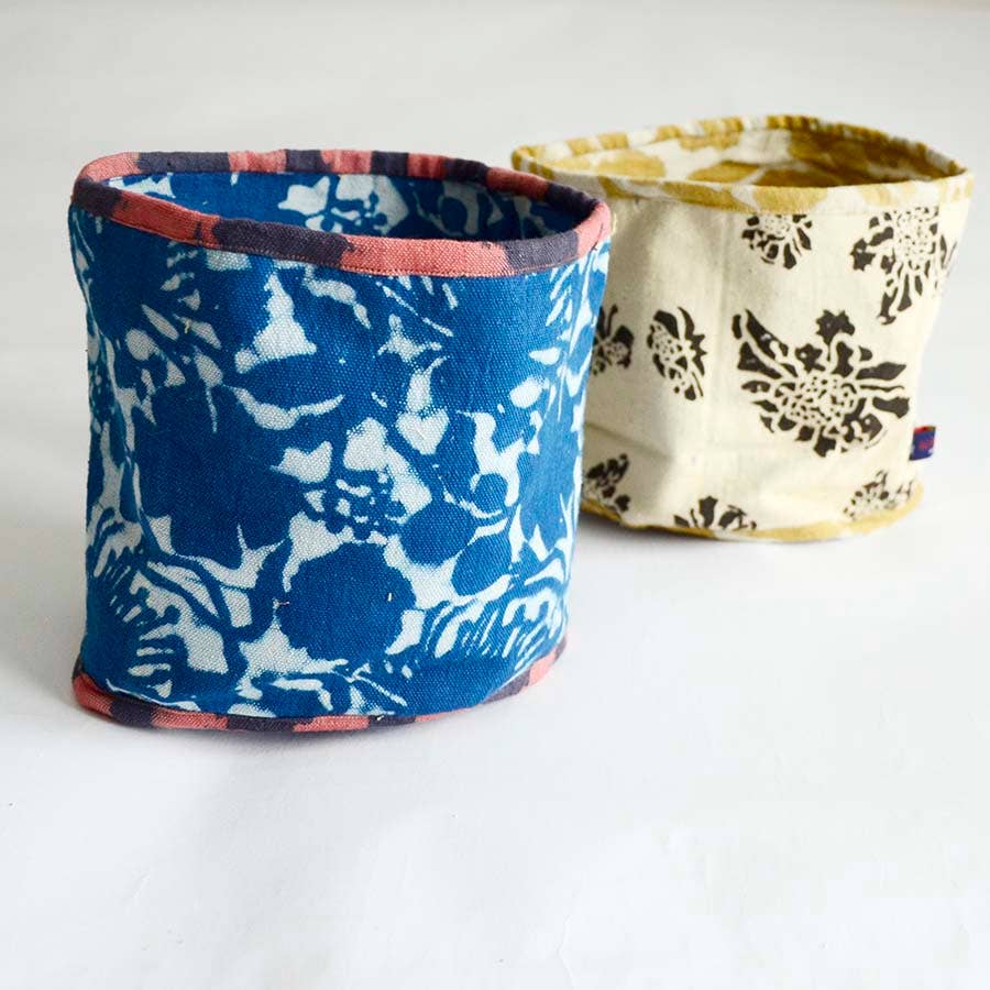 Upcycled Baskets Zero Waste Storage Planters - Topi