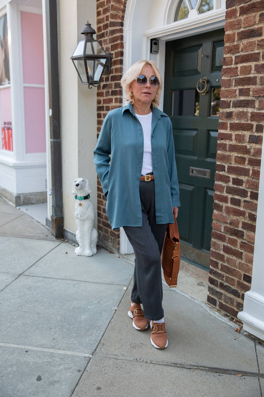 Merino Wool Button Up Shirt/Tunic