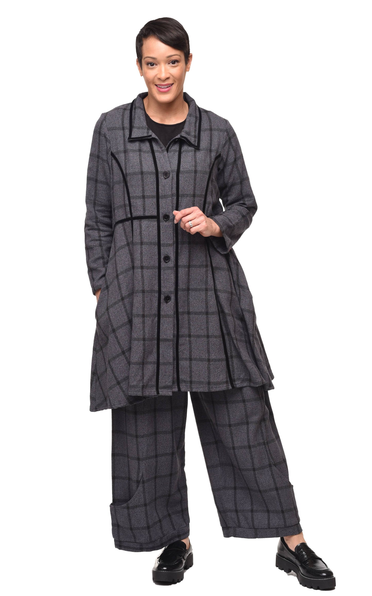 CV1154 Fairleigh Jacket in Nottingham Flannel