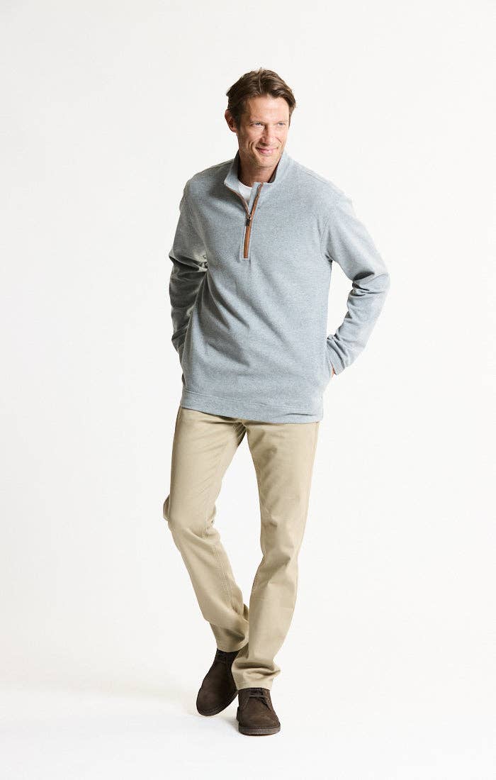 Ultra Soft Heather Pullover Quarter Zip