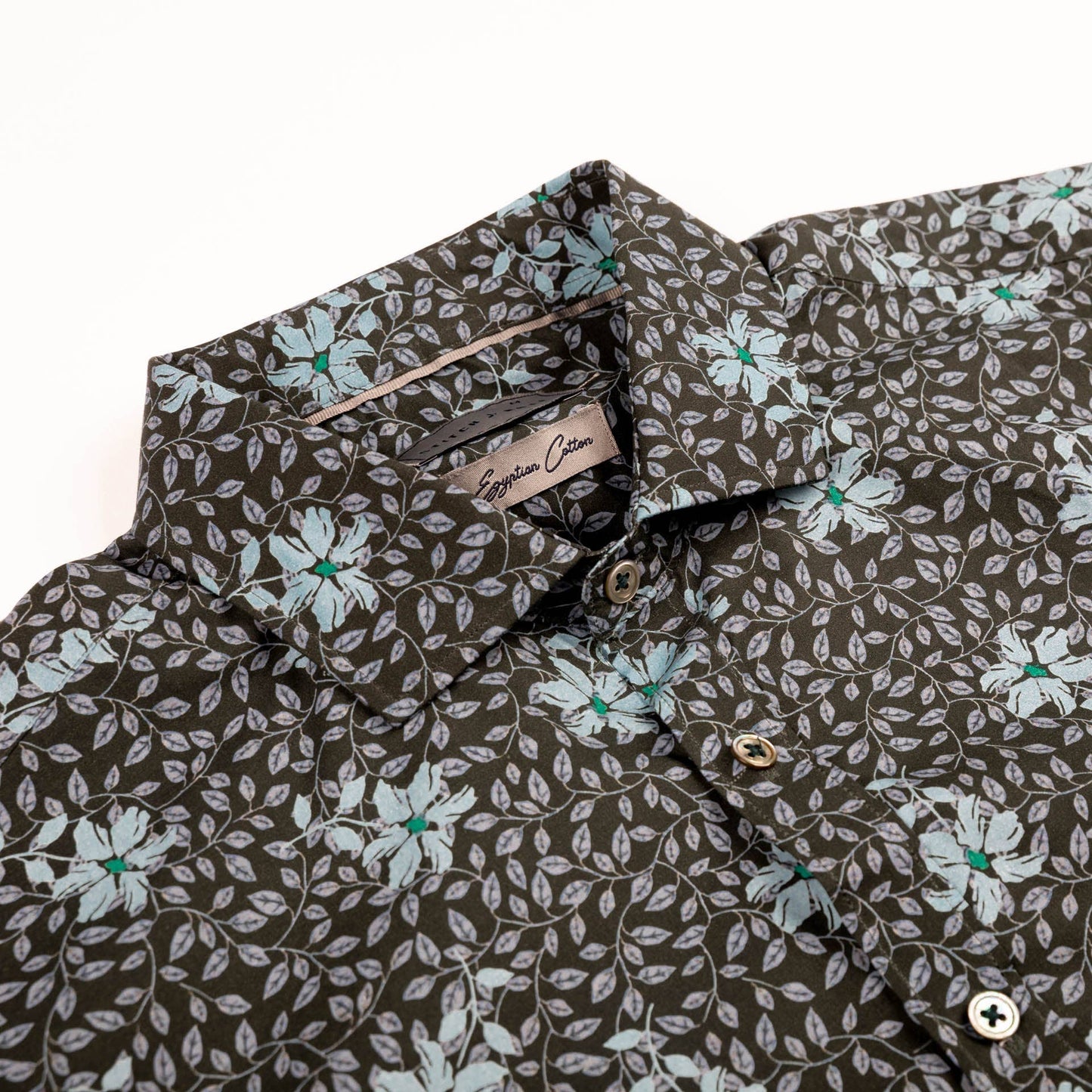 Blue Floral Classic Long Sleeve