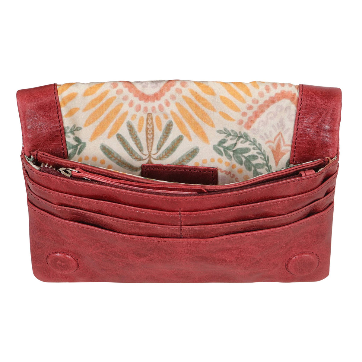 Terry Crackled Napa Leather Wallet