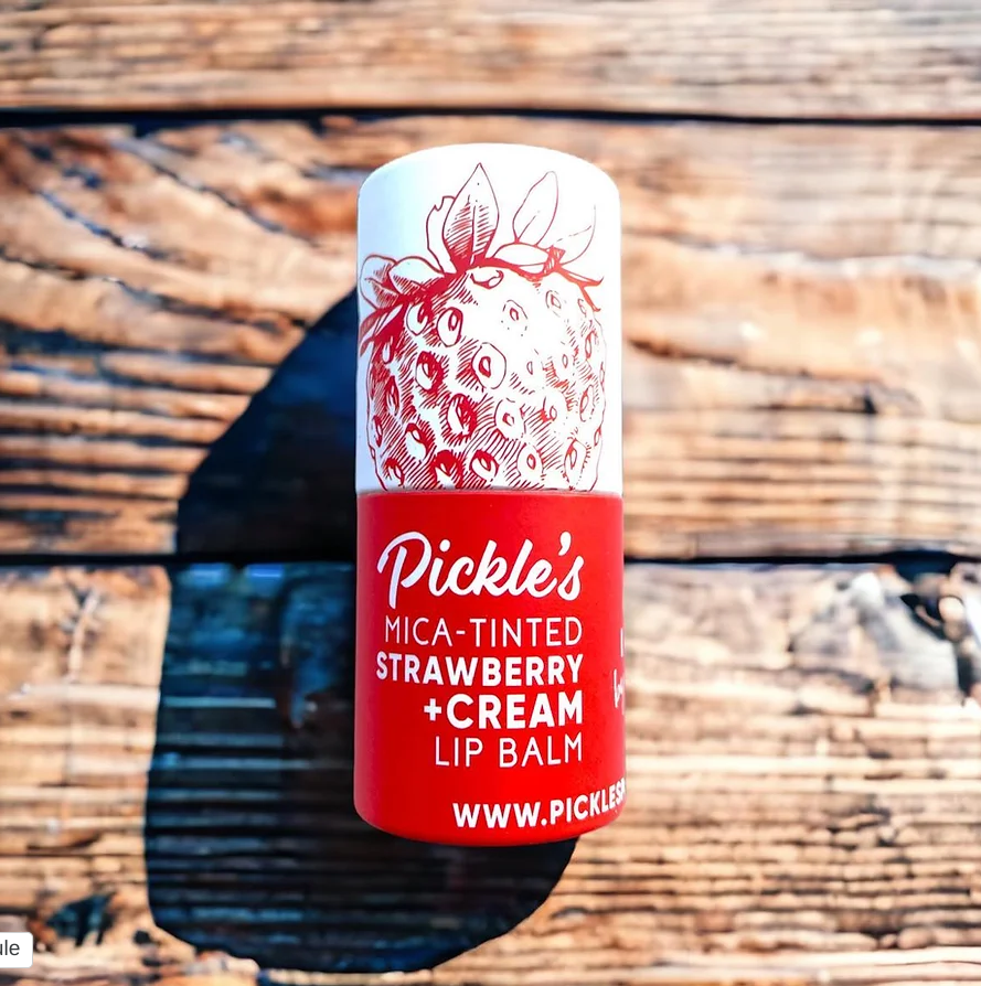 Strawberry & Cream tinted lip butter