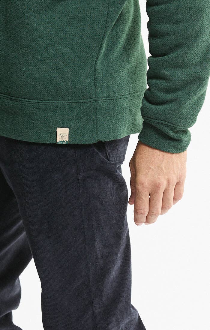 Kent Jacquard Sherpa Lined Crewneck