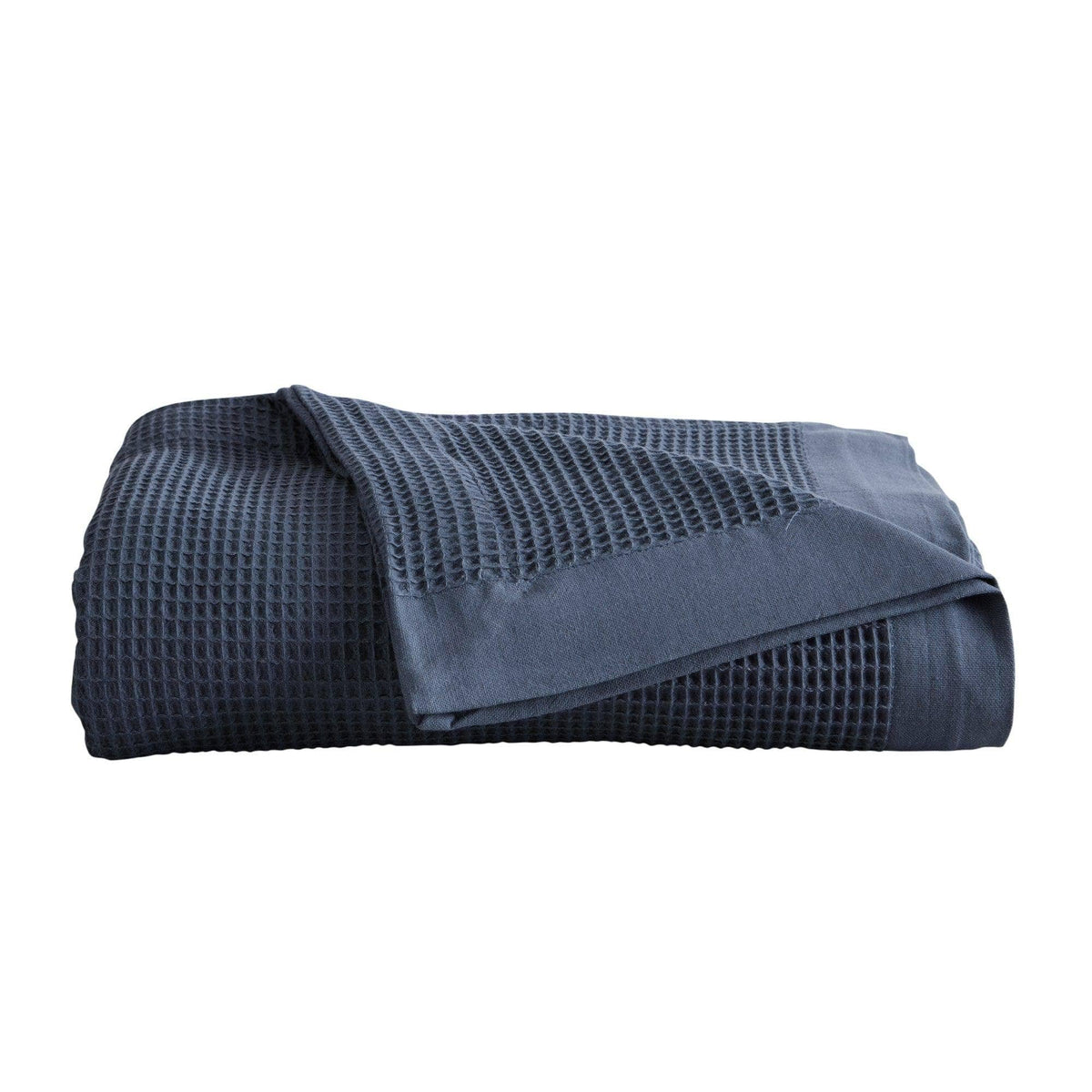 100% Cotton Small Waffle Weave Blanket - Hazel Collection