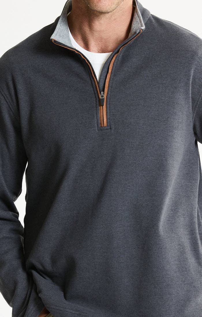 Ultra Soft Heather Pullover Quarter Zip