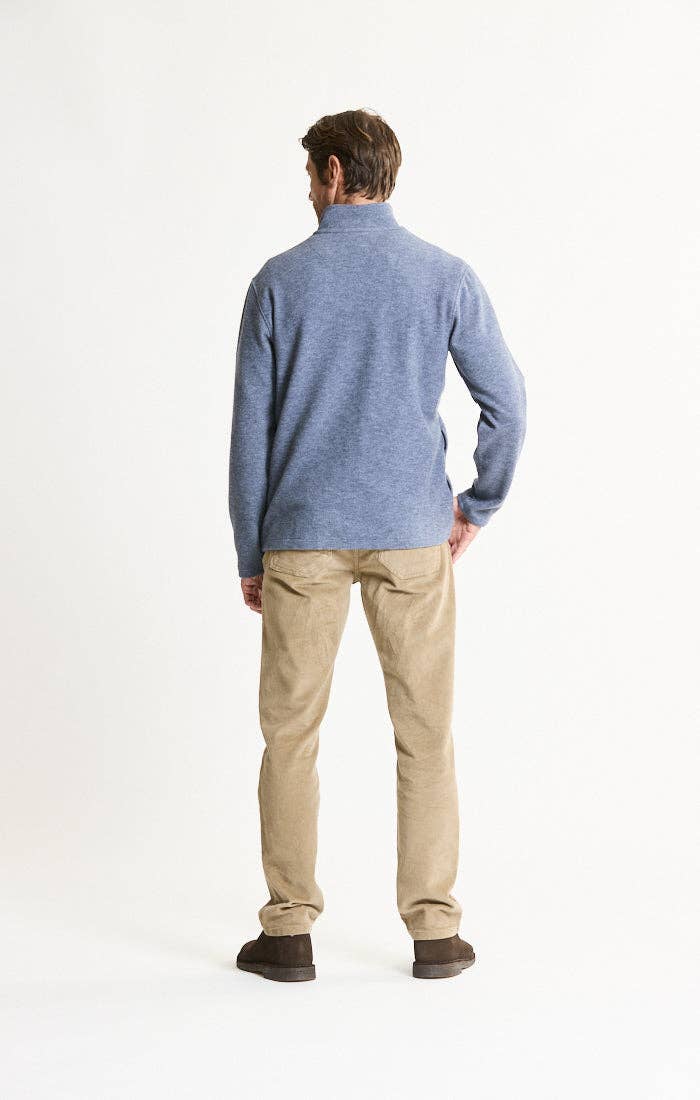 Heathered Knit Full-Zip