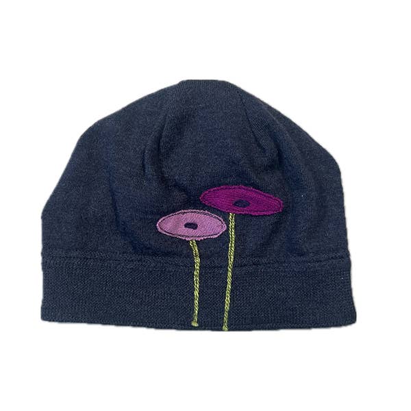 Wool Hat-Oval Poppy