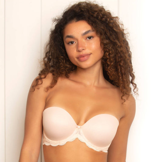 Peridot Push Up Strapless Bra w Lace - Sugar Baby