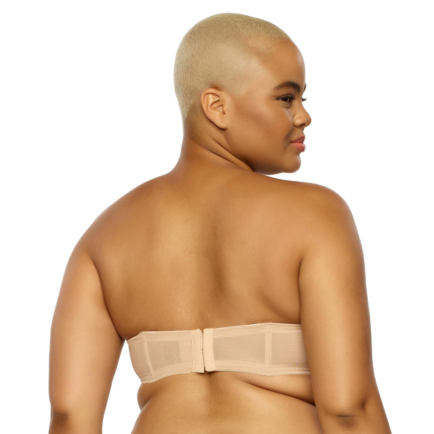 Marvelous Strapless Full Busted Underwire Bra - Warm Nude