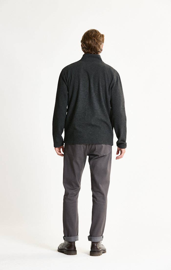 Heathered Knit Full-Zip