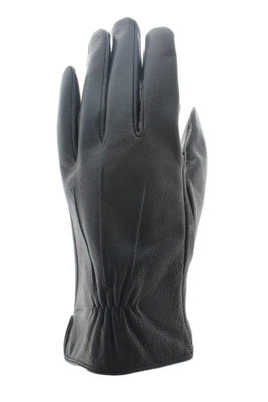 Men's Basic Glove 3 Point Back in Black or Brown