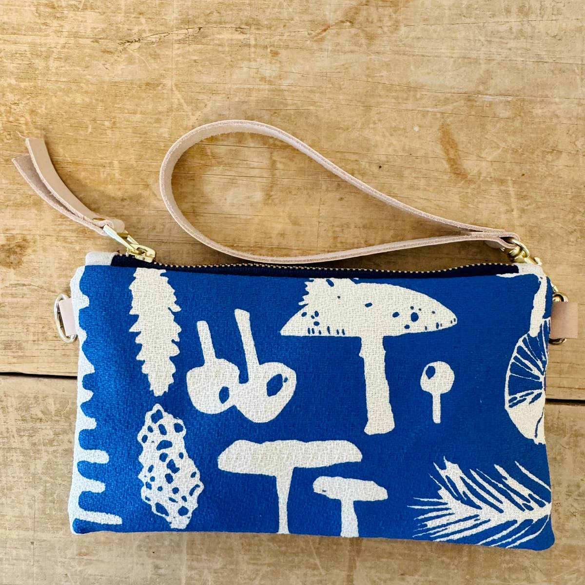 Mushrooms Ellie Wristlet