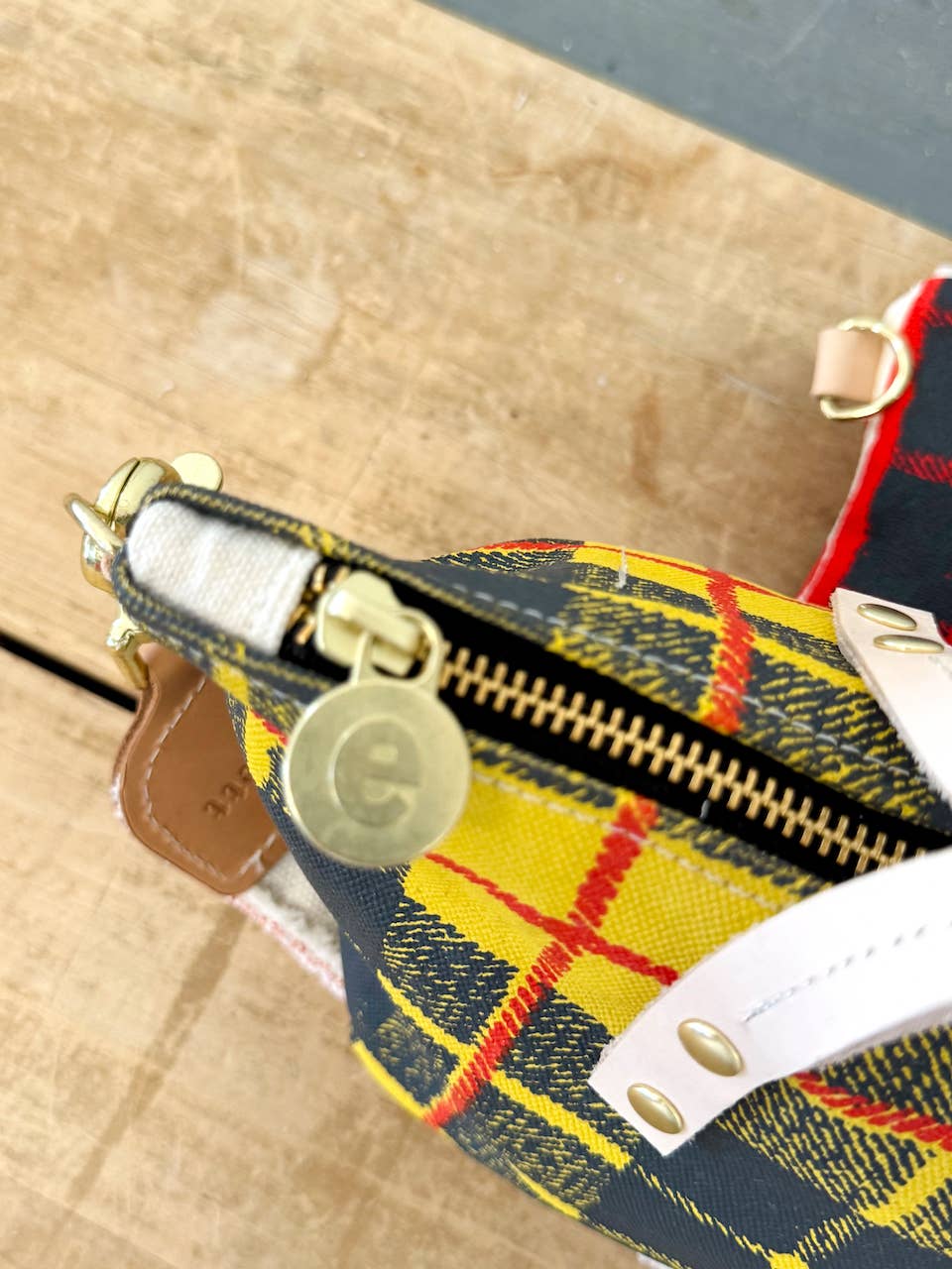 Tartan Plaid Large Satchel