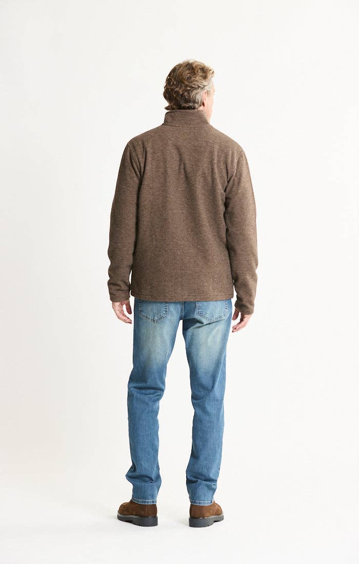 Heathered Knit Full-Zip