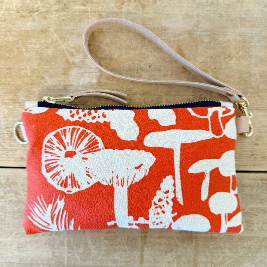 Mushrooms Ellie Wristlet