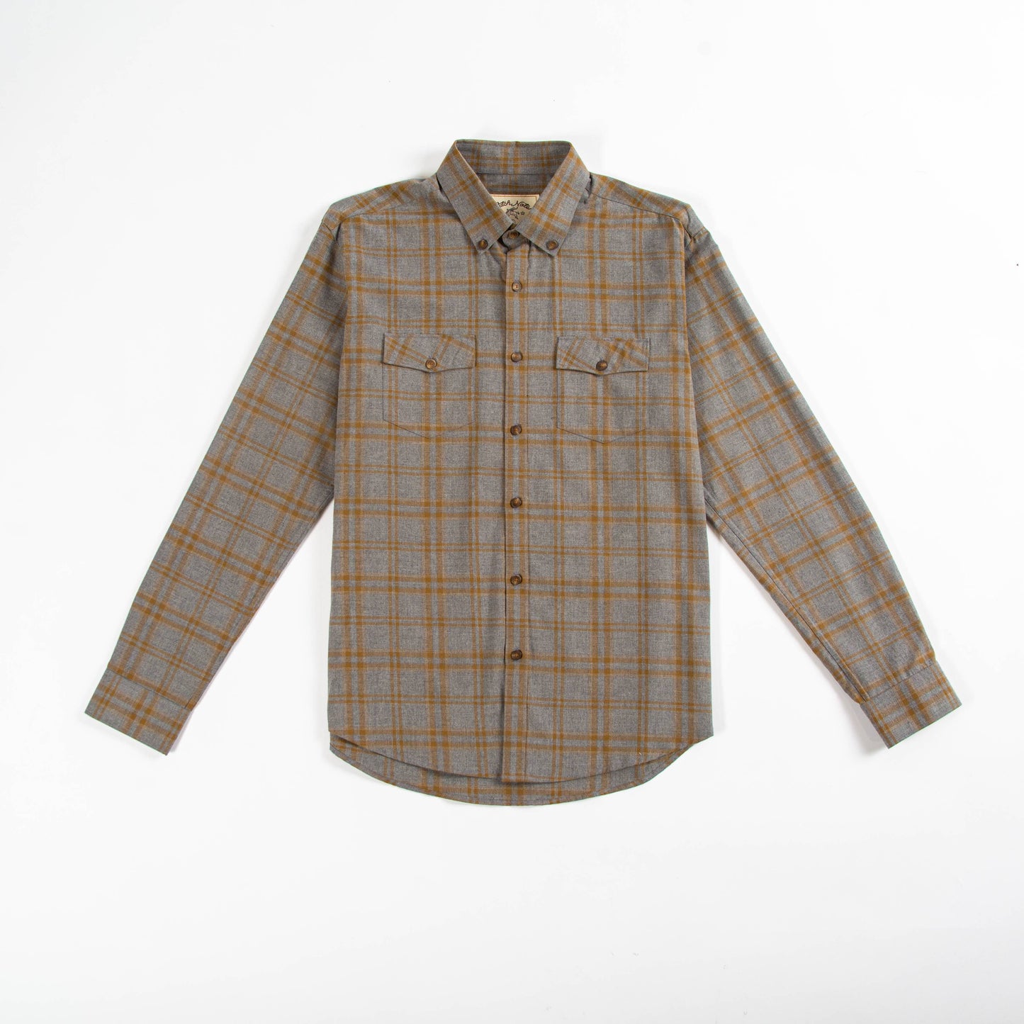 Plaid Western Woven Long Sleeve