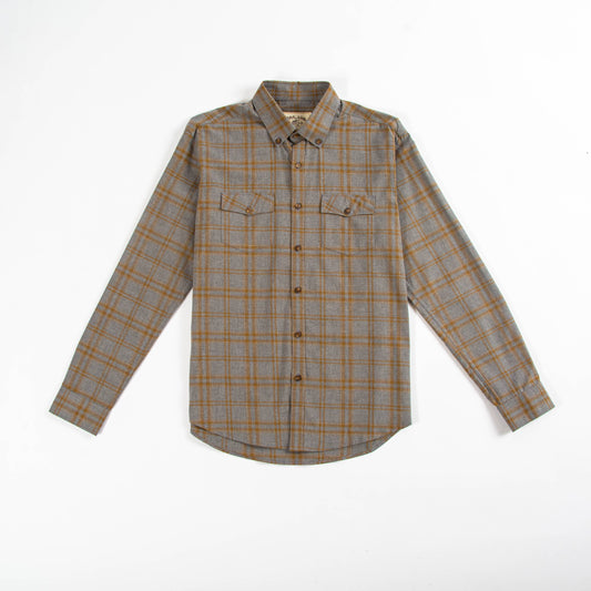 Plaid Western Woven Long Sleeve