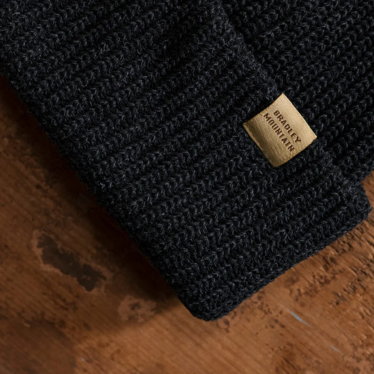 Wool Watch Cap - Obsidian