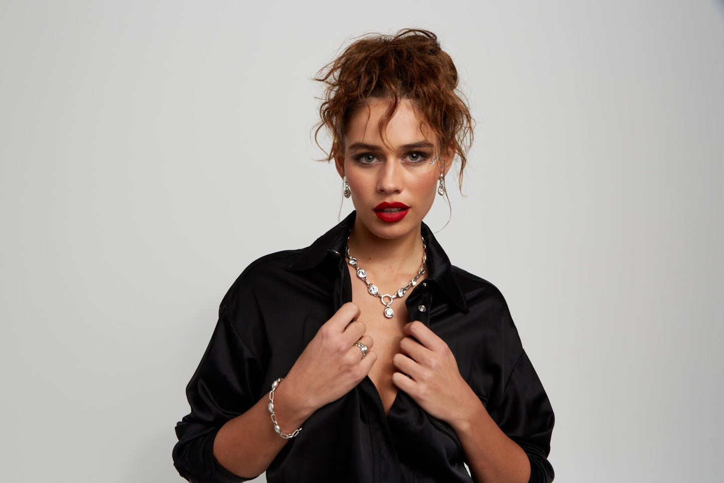 Pewter Necklace 3922