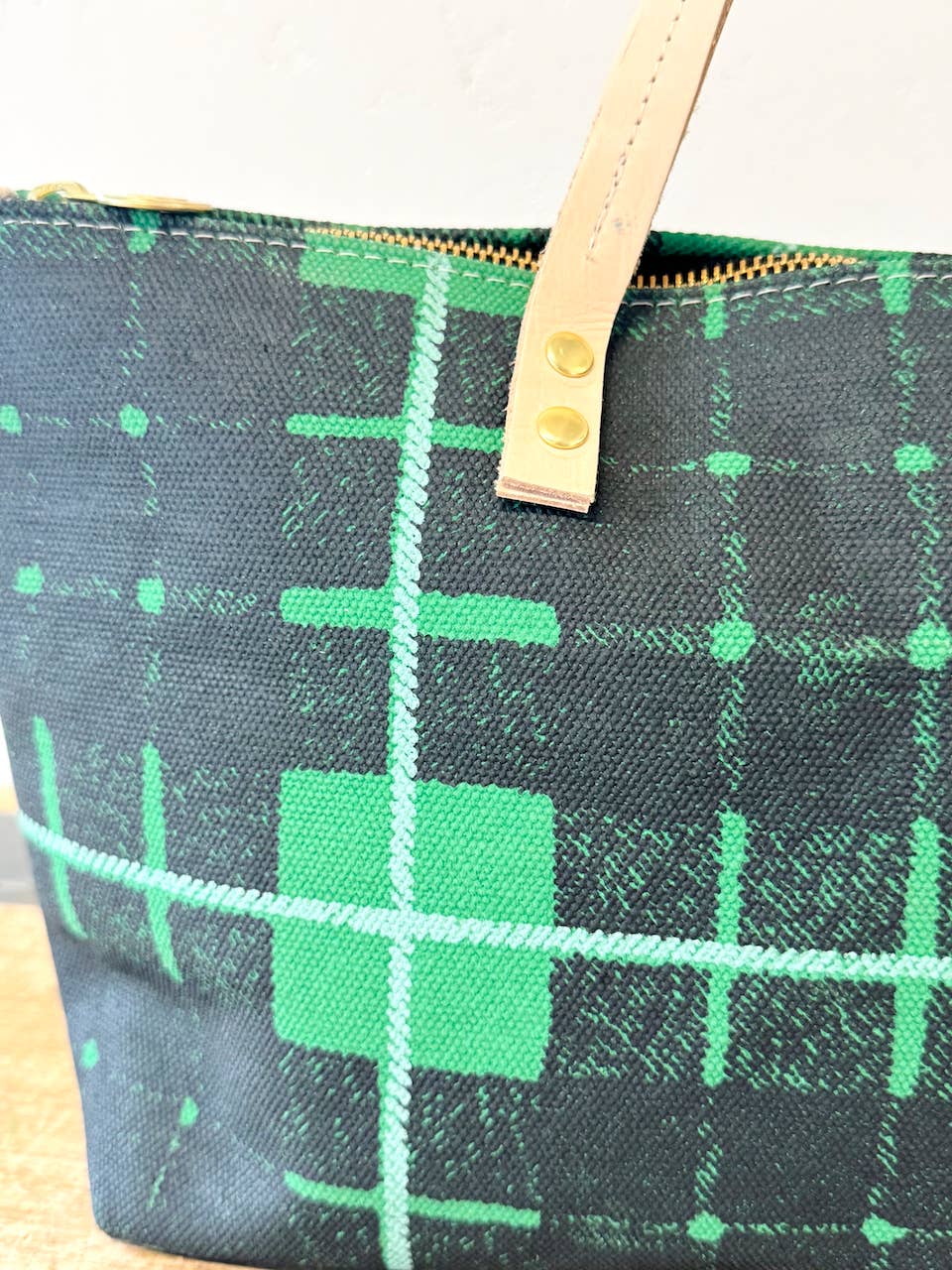 Tartan Plaid Large Satchel