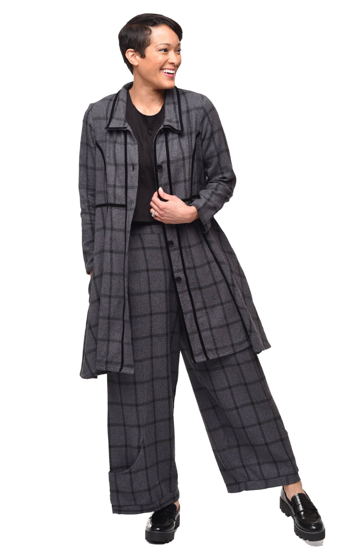 CV1154 Fairleigh Jacket in Nottingham Flannel