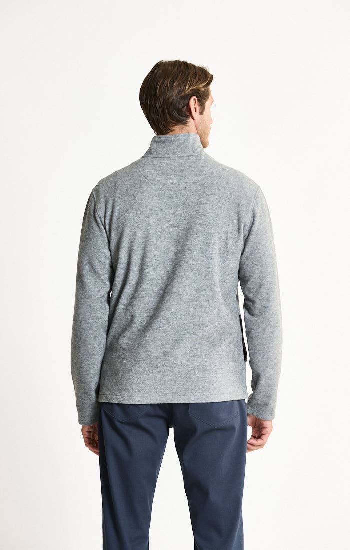Heathered Knit Full-Zip