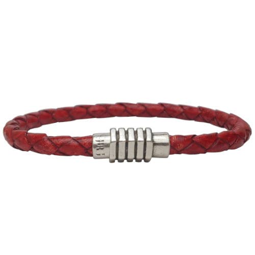 Men's Braided Leather Bracelet, Women's Bracelet, Vintage