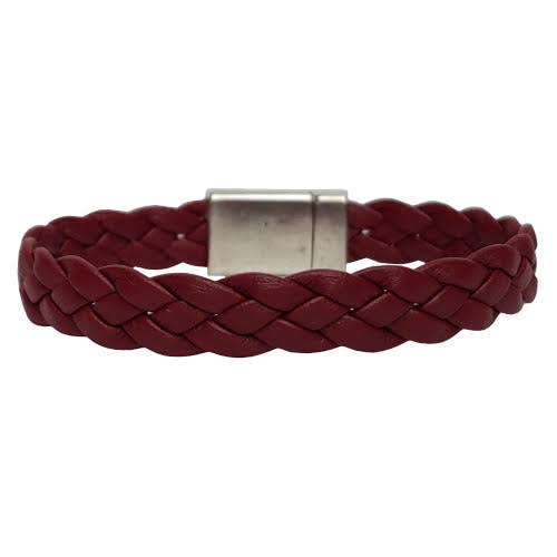 Men's Braided Leather Bracelet, Women's Bracelet, Apollo,