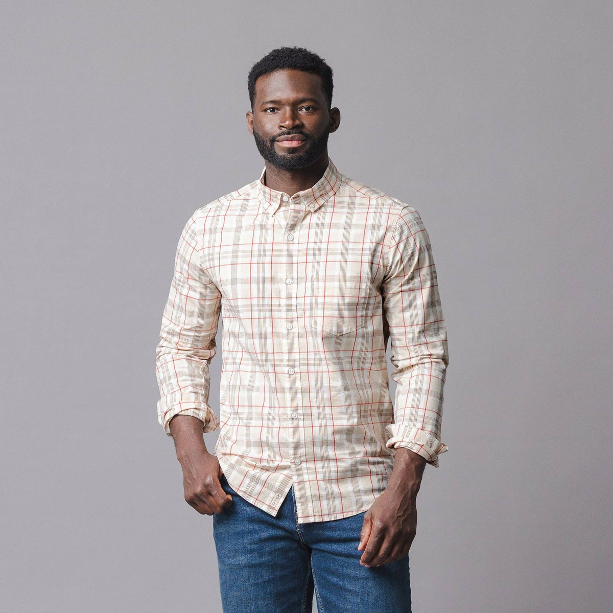 Organic Stretch Poplin Shirt